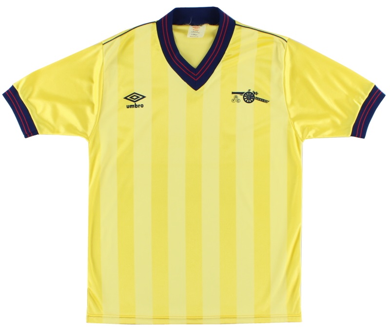 Camisa II Arsenal retro 1983 1986 Umbro 
